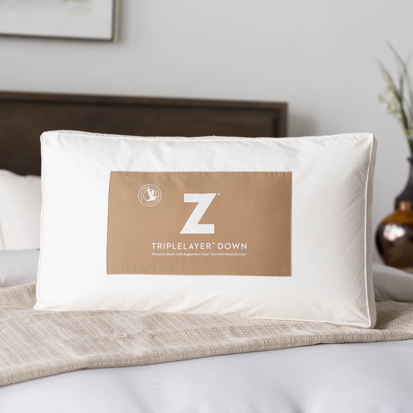 Z TripleLayer Down Pillow - Jura Sleep