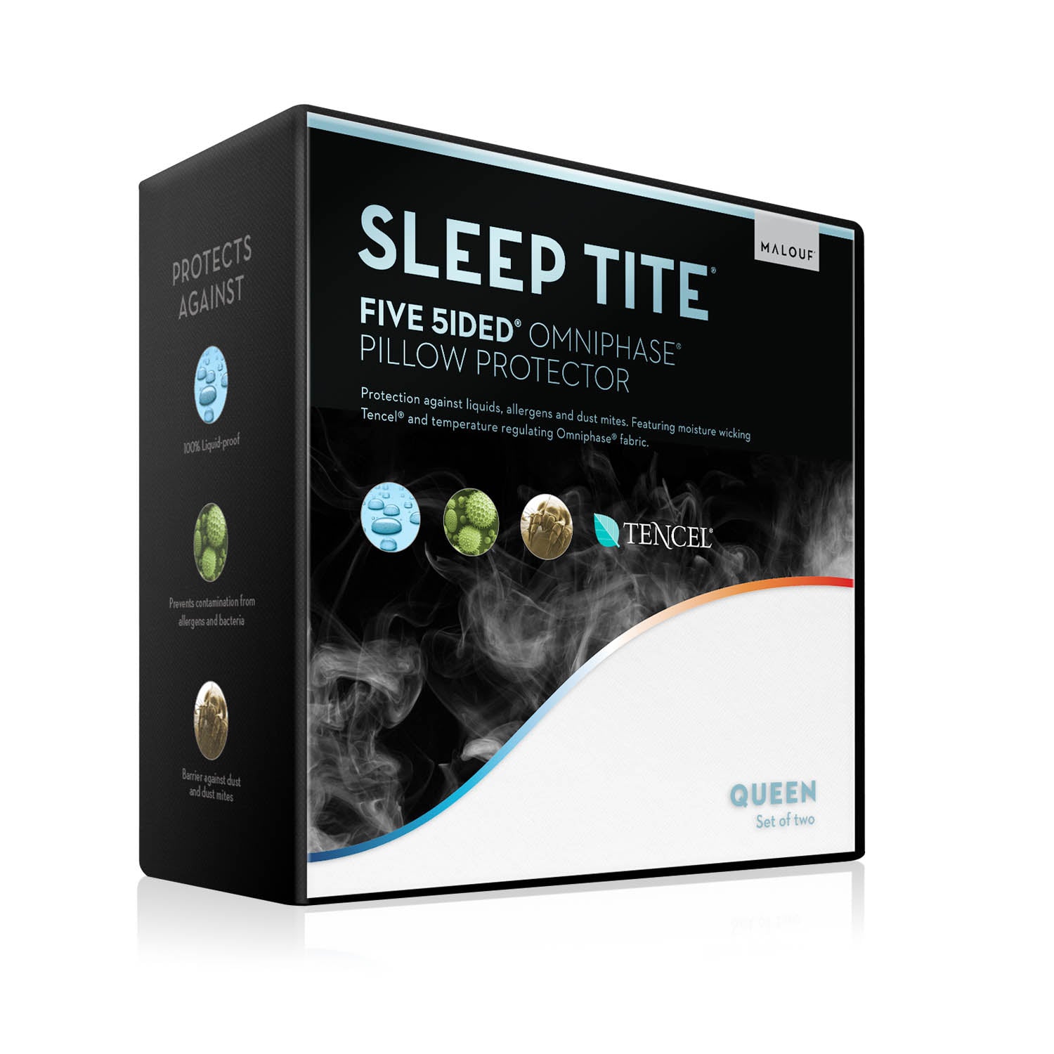 Sleep Tite 5 - Sided Mattress Protector with Omniphase and Tencel - Jura Sleep